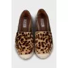 Animal print espadrilles