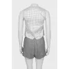 Striped Shorts Suit