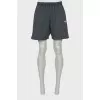 Men's shorts with brand logo