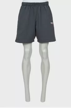 Men's shorts with brand logo