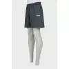 Men's shorts with brand logo