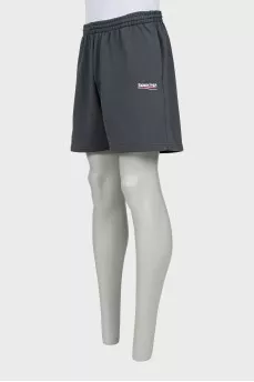 Men's shorts with brand logo