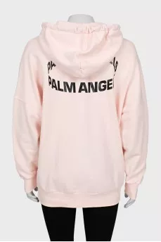 Oversized hoodie with print