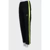 Straight cut sports trousers with stripes