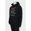 Men's oversized hoodie with logo