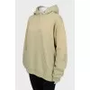Oversized hoodie with text print