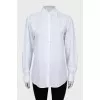 White straight cut shirt