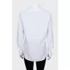 White straight cut shirt