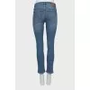 Skinny jeans with patch pockets