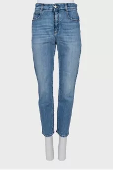 Синие джинсы regular fit