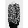 Loose fit jumper with ties