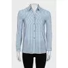 Silk shirt with tag