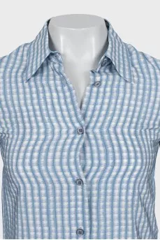 Silk shirt with tag
