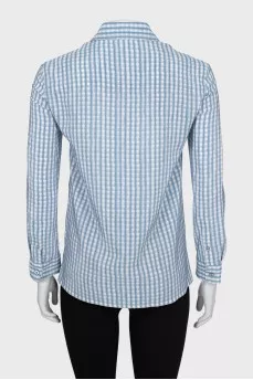 Silk shirt with tag