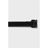 Textile belt with fastex buckle