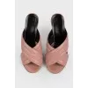 Gucci powder mules