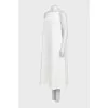 White linen sarafan