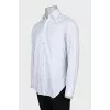 Men's Blue Striped Shirt
