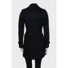 Wool and cashmere coat