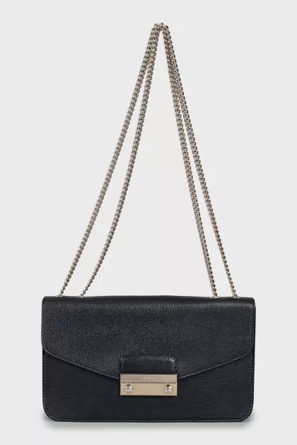 Rectangular leather bag