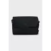 Men's textile crossbody bag