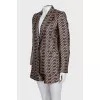 Printed suit with shorts
