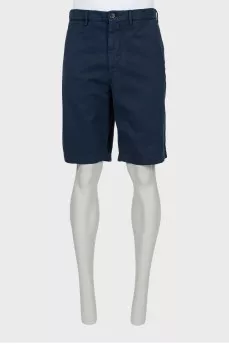 Men's Blue Denim Shorts