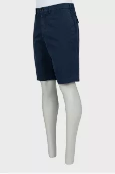 Men's Blue Denim Shorts