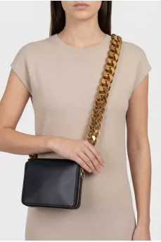Mini bag with gold chain