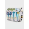 Printed crossbody bag