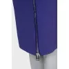 Straight cut skirt with zipper