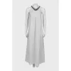Sundress with a loose cut and decoration