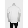 Men's T-shirt with pink print
