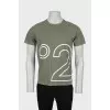 Men's T-shirt with brand logo