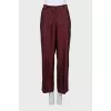 Polka Dot Print Palazzo Pants