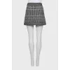 Knitted mini skirt