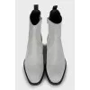 Men's Silver Boots
