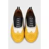 Men's brogues in mixed colors