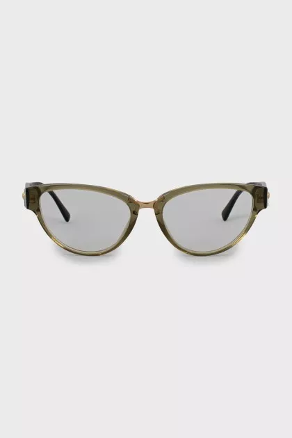 Cat eye glasses with diopters