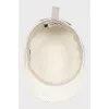 Abby cap with tag