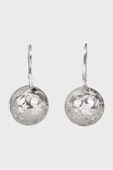 Сережки з білого золота Bulle de Ciel