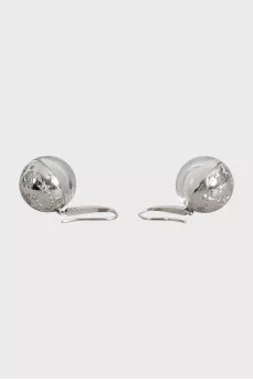 Сережки з білого золота Bulle de Ciel
