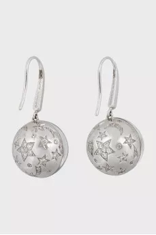 Сережки з білого золота Bulle de Ciel