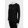 Blouse decorated with sequins