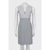 Fitted grey dress