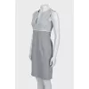 Fitted grey dress