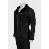 Men's sheepskin coat with pockets