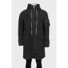 Men's short pile coat