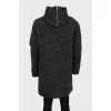 Men's short pile coat