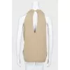 Knitted beige top